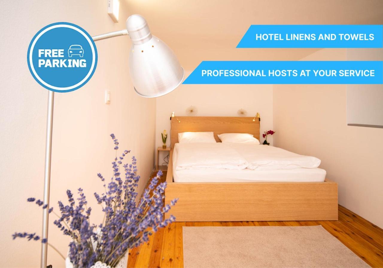 Free Parking! Linden Apartment, Ac, Smart Tv, Wifi 布达佩斯 外观 照片